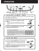 Предварительный просмотр 14 страницы Sharp Plasmacluster KC-850U Operation Manual