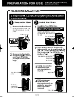 Предварительный просмотр 12 страницы Sharp Plasmacluster KC-860U Operation Manual