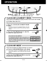 Предварительный просмотр 14 страницы Sharp Plasmacluster KC-860U Operation Manual