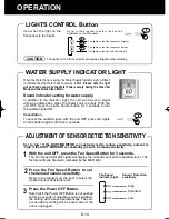 Предварительный просмотр 16 страницы Sharp Plasmacluster KC-860U Operation Manual