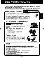 Предварительный просмотр 17 страницы Sharp Plasmacluster KC-860U Operation Manual