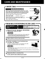 Предварительный просмотр 18 страницы Sharp Plasmacluster KC-860U Operation Manual