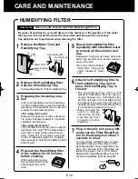 Предварительный просмотр 20 страницы Sharp Plasmacluster KC-860U Operation Manual