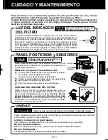 Предварительный просмотр 59 страницы Sharp Plasmacluster KC-860U Operation Manual