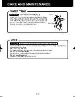 Preview for 12 page of Sharp Plasmacluster KC-930EU Operation Manual