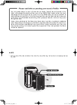 Preview for 2 page of Sharp Plasmacluster KC-C100U Operation Manual