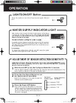 Preview for 16 page of Sharp Plasmacluster KC-C100U Operation Manual