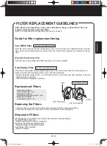 Preview for 21 page of Sharp Plasmacluster KC-C100U Operation Manual