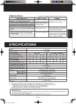 Preview for 23 page of Sharp Plasmacluster KC-C100U Operation Manual