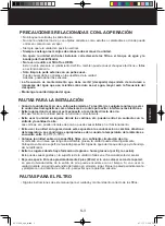 Preview for 47 page of Sharp Plasmacluster KC-C100U Operation Manual