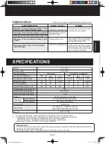 Preview for 23 page of Sharp Plasmacluster KC-C150U Operation Manual