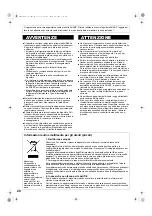 Preview for 20 page of Sharp Plasmacluster SJ-F750SP Operation Manual