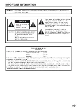 Preview for 3 page of Sharp PN-40TC1 Operation Manual