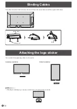 Preview for 14 page of Sharp PN-40TC1 Operation Manual