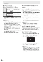 Preview for 30 page of Sharp PN-40TC1 Operation Manual