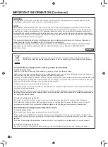 Preview for 4 page of Sharp PN-425 Operation Manual