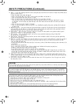 Preview for 6 page of Sharp PN-425 Operation Manual