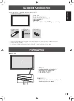 Предварительный просмотр 9 страницы Sharp PN-425 Operation Manual