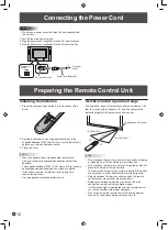 Preview for 14 page of Sharp PN-425 Operation Manual