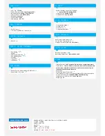 Предварительный просмотр 2 страницы Sharp PN-425 Specifications