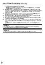 Preview for 4 page of Sharp PN-455 Operation Manual