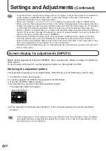 Preview for 36 page of Sharp PN-455 Operation Manual