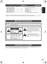 Предварительный просмотр 3 страницы Sharp PN-50TC1 Setup Manual