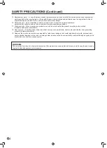 Preview for 6 page of Sharp PN-525U Operation Manual