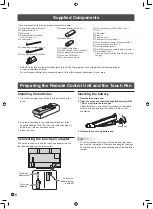 Preview for 8 page of Sharp PN-60TW3A Setup Manual