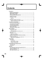 Preview for 8 page of Sharp PN-655 Operation Manual