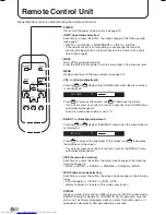 Preview for 24 page of Sharp PN-655E Operation Manual