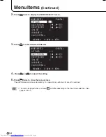 Preview for 26 page of Sharp PN-655E Operation Manual