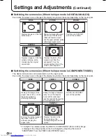 Preview for 36 page of Sharp PN-655E Operation Manual