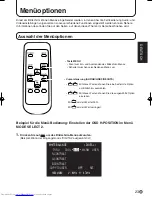 Preview for 87 page of Sharp PN-655E Operation Manual