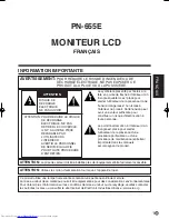 Preview for 127 page of Sharp PN-655E Operation Manual