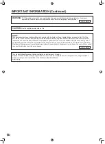 Preview for 4 page of Sharp PN-655UP Operation Manual