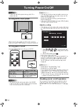 Preview for 16 page of Sharp PN-655UP Operation Manual