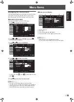 Предварительный просмотр 19 страницы Sharp PN-655UP Operation Manual