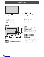 Предварительный просмотр 10 страницы Sharp PN-65SC1 Operation Manual