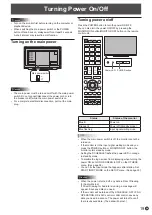 Preview for 19 page of Sharp PN-65TH1 Operation Manual