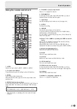 Preview for 21 page of Sharp PN-70HC1E Operation Manual