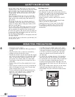 Предварительный просмотр 6 страницы Sharp PN-70SC3 Setup Manual