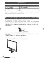 Предварительный просмотр 26 страницы Sharp PN-70SC3 Setup Manual