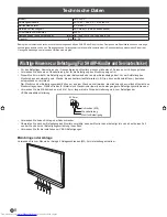 Предварительный просмотр 34 страницы Sharp PN-70SC3 Setup Manual