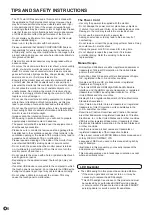 Preview for 6 page of Sharp PN-70TH5 Operation Manual