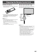 Preview for 15 page of Sharp PN-70TH5 Operation Manual