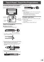 Preview for 19 page of Sharp PN-70TH5 Operation Manual