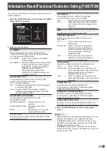 Preview for 43 page of Sharp PN-70TH5 Operation Manual