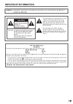 Предварительный просмотр 3 страницы Sharp PN-80TC3A Operation Manual