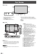 Предварительный просмотр 10 страницы Sharp PN-80TC3A Operation Manual